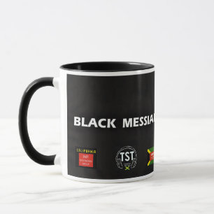 MESSIE NOIR Mug de planche à roulettes JMT