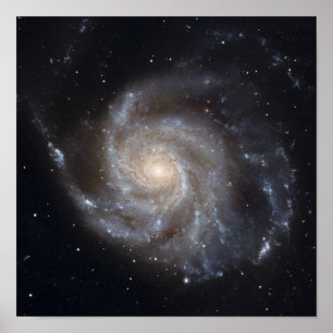 Messier 101, de Pinwheels Galaxy Poster