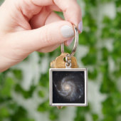 Messier 101, de Pinwheels Galaxy Sleutelhanger (Hand)