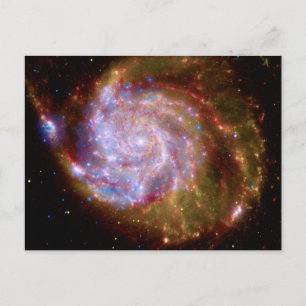Messier 101 Spiraalstelsel - Hubble Telescoop Foto Briefkaart