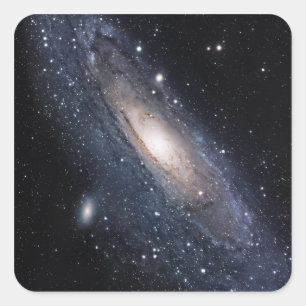 Messier 31, de Grote Melkweg in Andromeda Vierkante Sticker