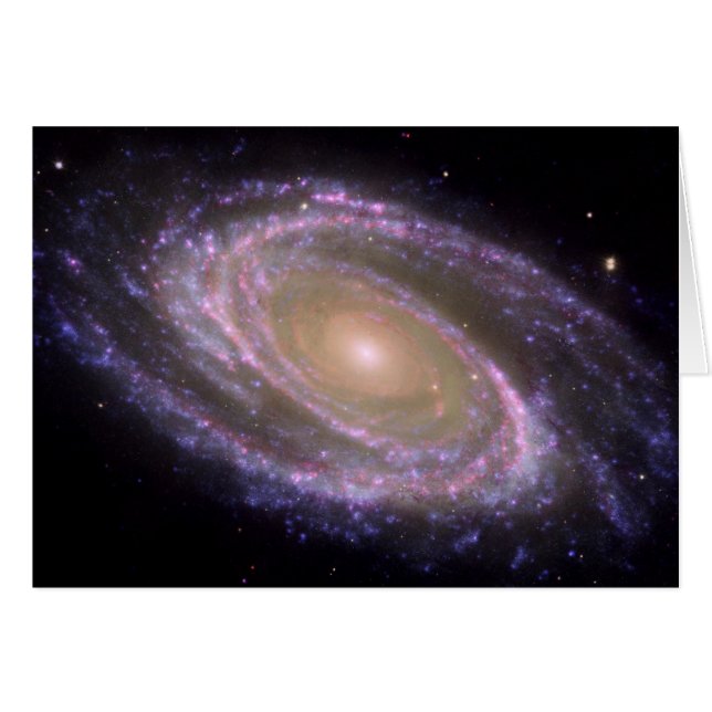 Messier 81 Galaxie spirale (Devant horizontal)