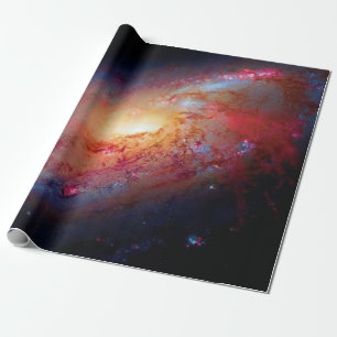 Messier M106 Spiraalstelsel Foto van de buitenruim Cadeaupapier
