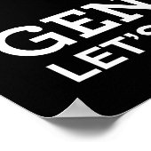 Messieurs, obtenons une affiche martelée (Coin)