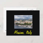 Messina italiy briefkaart (Voorkant / Achterkant)