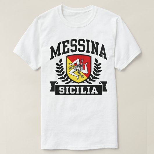 Messina Sicilia T-shirt (Design voorkant)