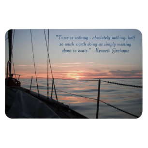 Messing rond in boten magneet