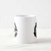 Messy B/W 45 invoegen Koffiemok (Center)