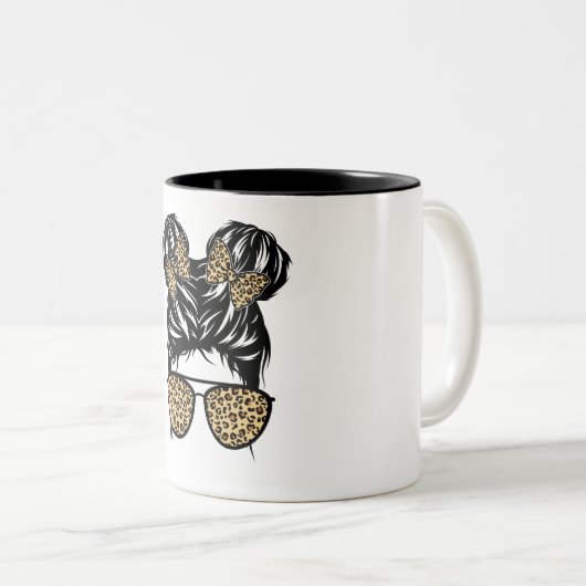 Messy Bun Classic Mug (Devant droit)