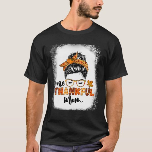 Messy Bun Herfst herfst T-shirt (Voorkant)