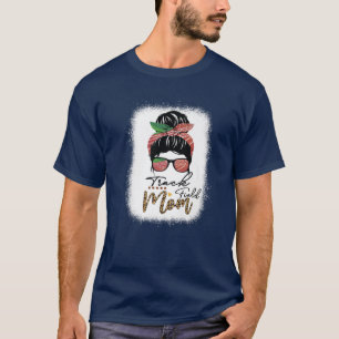 Messy Bun Track Field Ma Runner Mot T-shirt