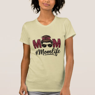 Messy Bun & Zonnebril: het perfecte momlife T-shirt