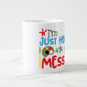 Messy - Jumbo Mug (Devant)