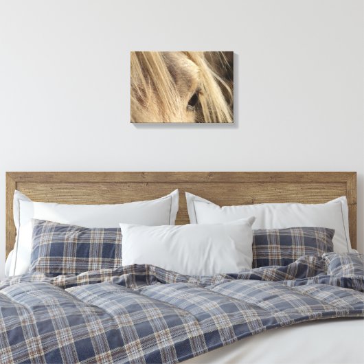 Messy Mane Canvas Afdruk (Insitu (Slaapkamer))