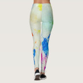 Messy Paint Leggings (Achterkant)