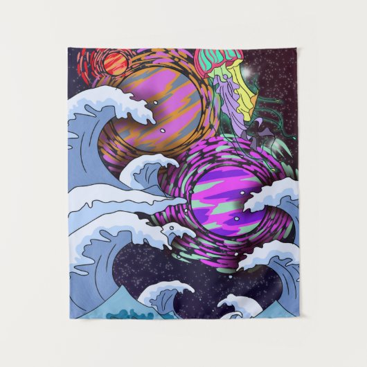 Messy universe wandkleed (Voorkant)