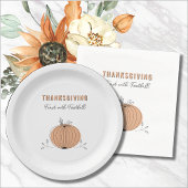 Mest en Football Thanksgiving Kaart