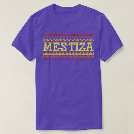 Mestiza inheems t-shirt (Design voorkant)