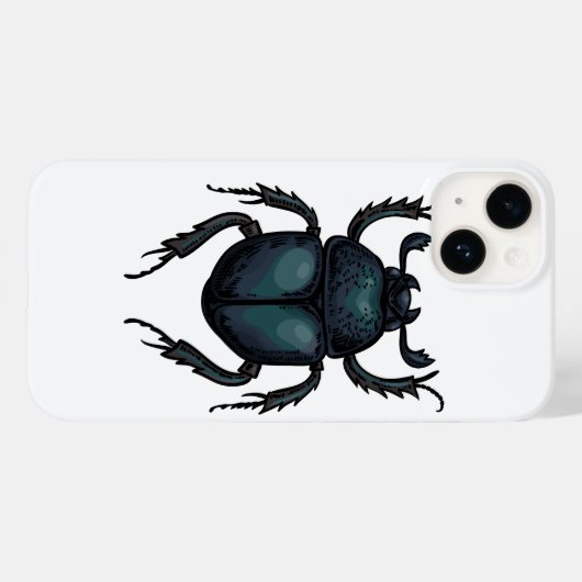 mestkever Case-Mate iPhone case (Achterkant (horizontaal))