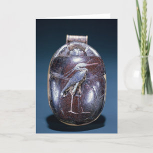 Mestkever met Reiger, van Graf van Tutankhamun Kaart