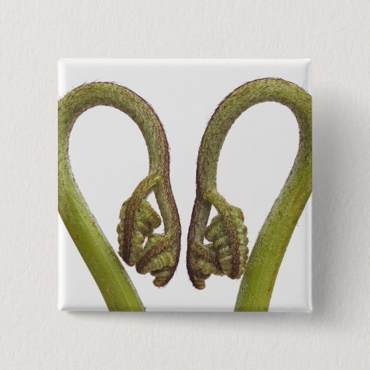 Mestkiemen 2 vierkante button 5,1 cm (Voorkant)