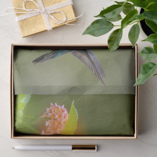 Mestvogel met papier uit bloemen (Geschenk)