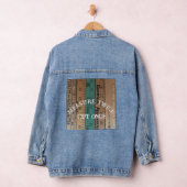 Mesurer deux fois, Couper une fois Jean Veste avec (Hangar)