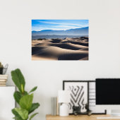 Mesvrij Flat Sand Dunes Poster (Thuiskantoor)