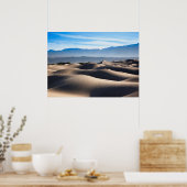 Mesvrij Flat Sand Dunes Poster (Keuken)