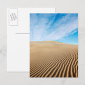 Mesvrij Flats Sand Dunes Briefkaart (Voorkant / Achterkant)
