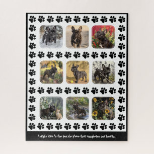 Met 9 aanpasbare foto's Paw-trait Perfectie Legpuzzel