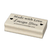 Met aangepaste liefdeshandtekening gemaakt 	rubberstempel (Stempel)