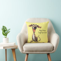 Met aangepaste tekst, 🐶gekke 🤪 whippet