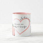 Met al onze hart grootouders Schattigee illustrati Mok (Midden)