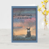 Met alle oprechte sympathie kaart (Gele Bloem)