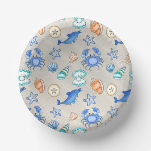 Met Baby shower of geboorte gelijkgestelde partij Papieren Kommen