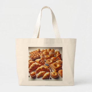 met bakthema grote tote bag