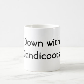 Met Bandicoots. Koffiemok
