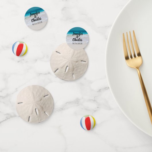 Met Beach THMED Personalized Confetti (Groep)