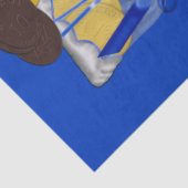 Met behulp van "got-Gelt-Chocolate-Coin-Grouping" Tissuepapier (Detail)