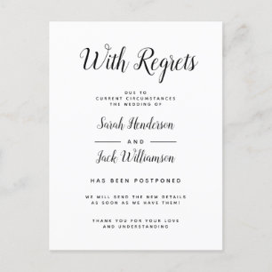 Met Betreffende de uitgestelde aankondiging van he