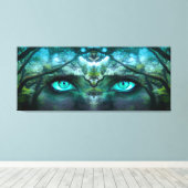 met bos bekleed canvas (Insitu (Houten vloer))