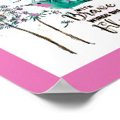 Met Brave Wings vliegt ze Poster (Hoek)