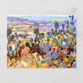Met Cacti schildert Julian Onderdonk Briefkaart (Voorkant)