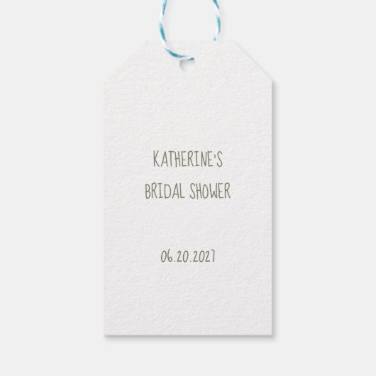 Met Cadeaulabel (Achterkant)