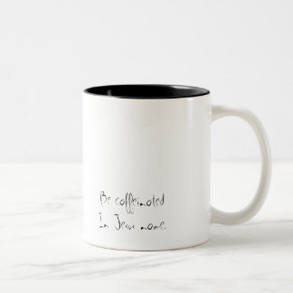 met cafeïne tweekleurige koffiemok