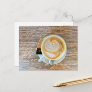 Met complimenten, café briefkaart
