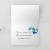 Met condoleances van Sampathy Card Kaart (Binnen)