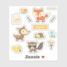 Met Cute Woodland behandelde dieren zetten Kindere