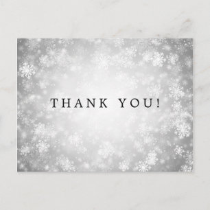 Met dank aan Silver Winter Wonderland Briefkaart